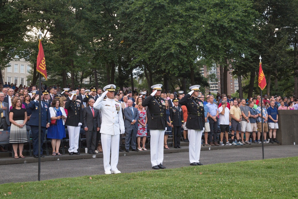 Marine Corps War Memorial Sunset Parade July 26, 2016