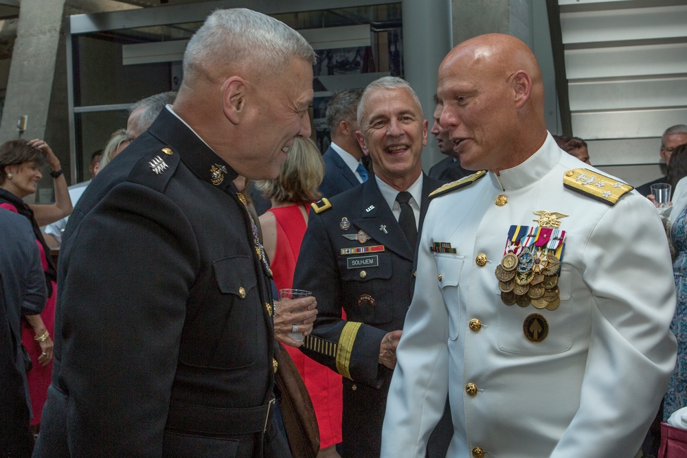 Marine Corps War Memorial Sunset Parade July 26, 2016