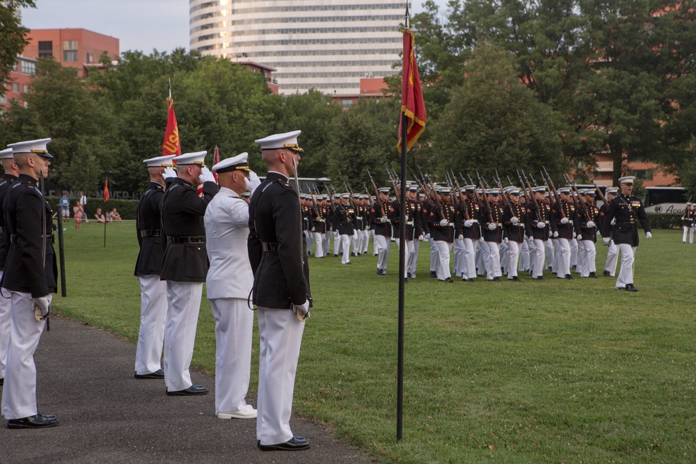 Marine Corps War Memorial Sunset Parade July 26, 2016