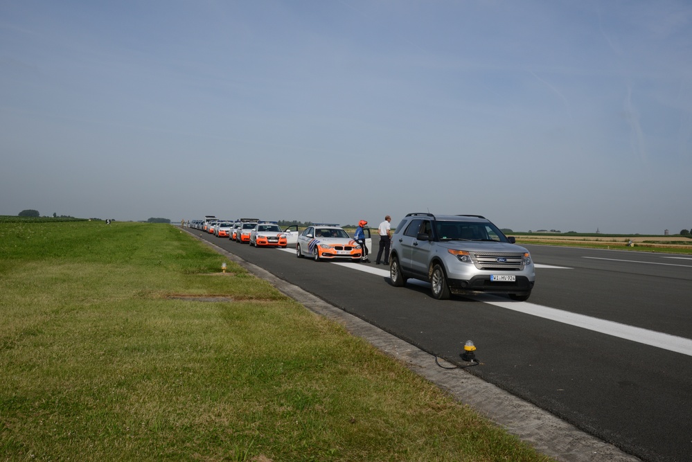 Police cars speedometers calibration