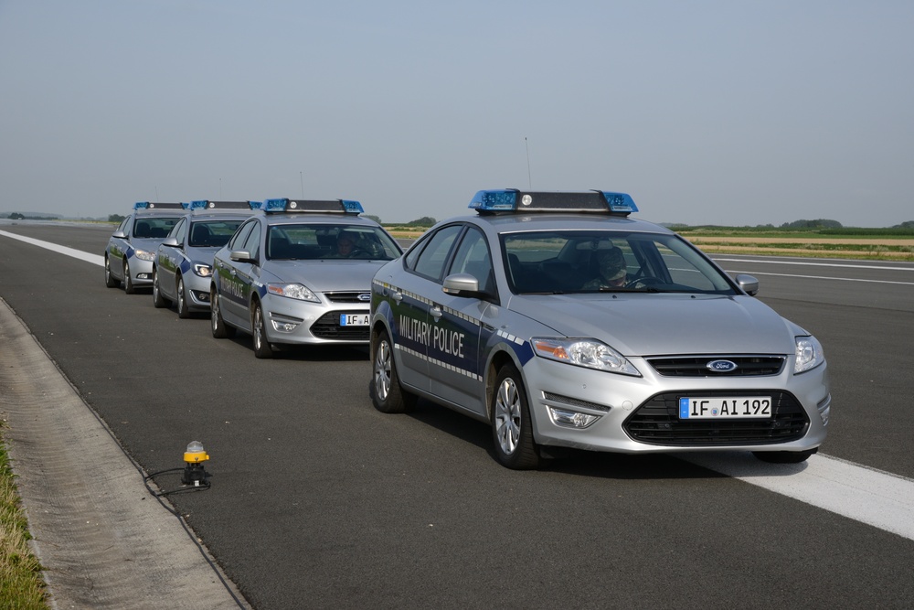 Police cars speedometers calibration