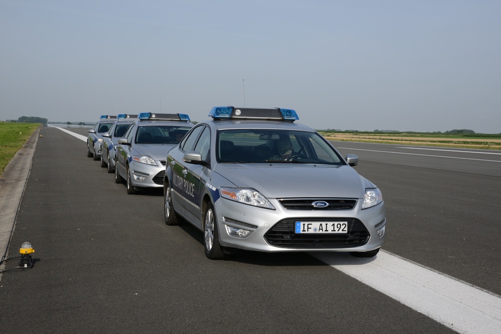 Police cars speedometers calibration