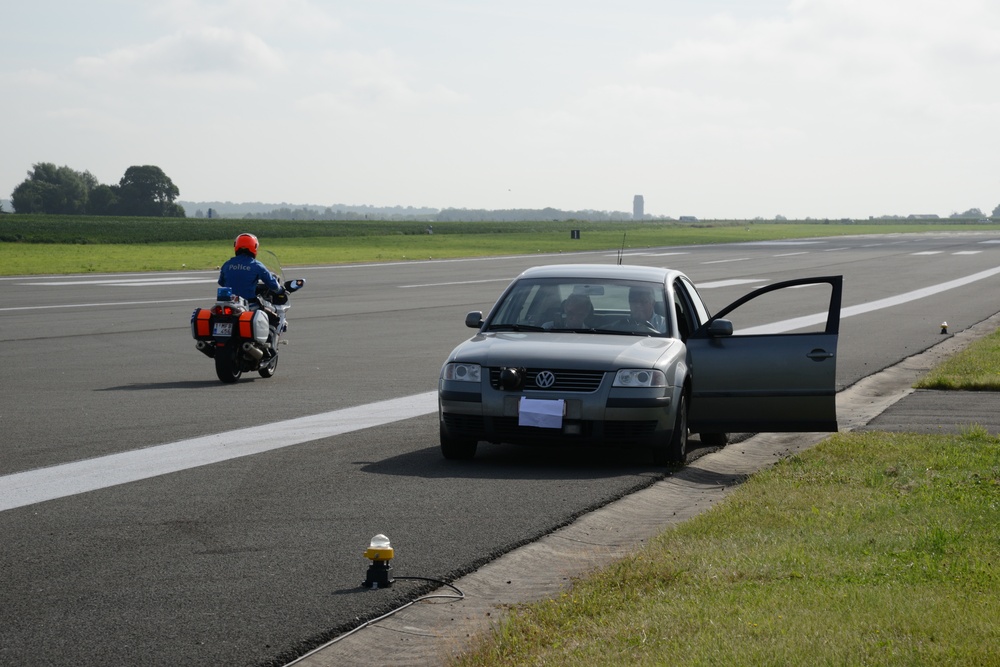 Police cars speedometers calibration