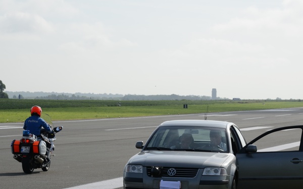 Police cars speedometers calibration