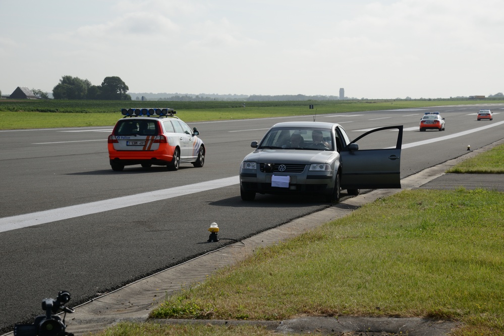 Police cars speedometers calibration