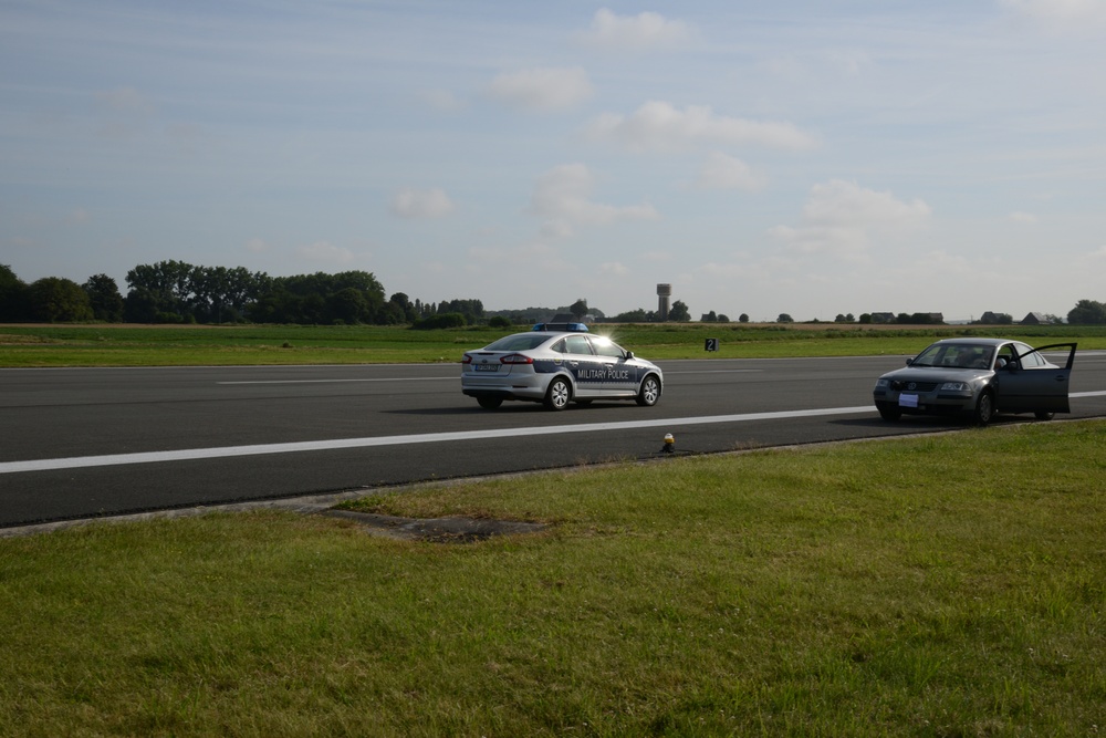 Police cars speedometers calibration