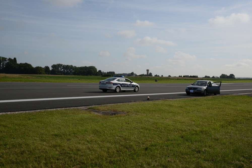 Police cars speedometers calibration