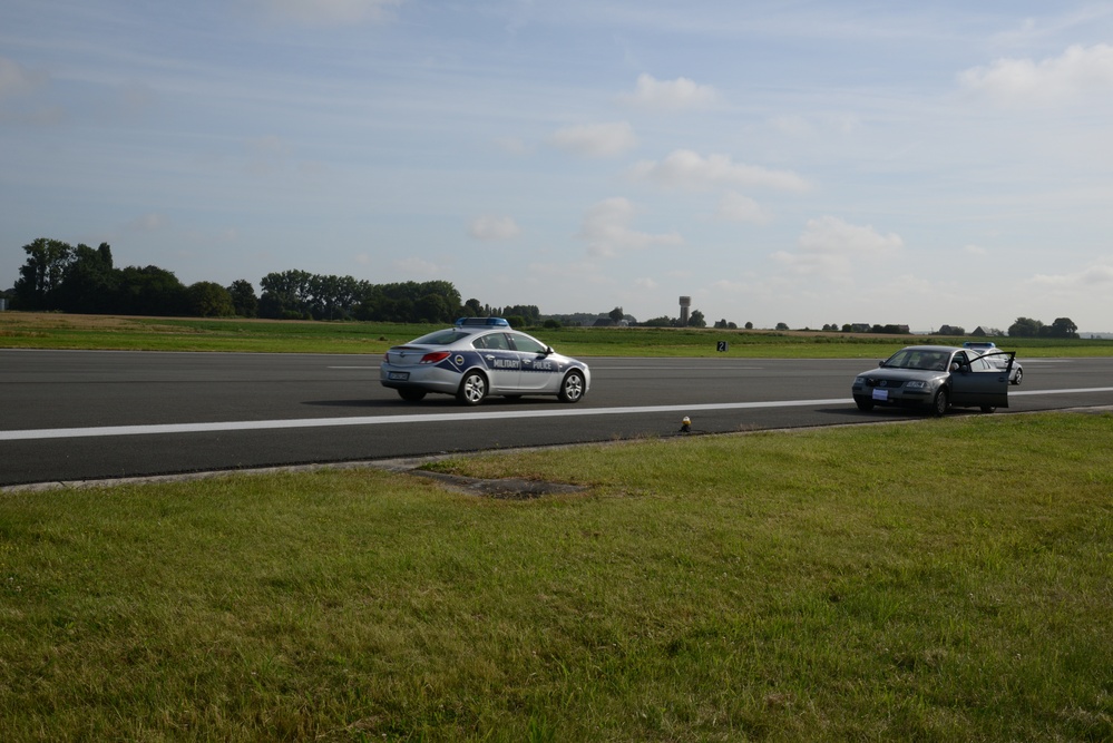 Police cars speedometers calibration