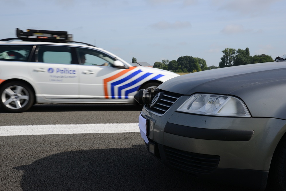 Police cars speedometers calibration