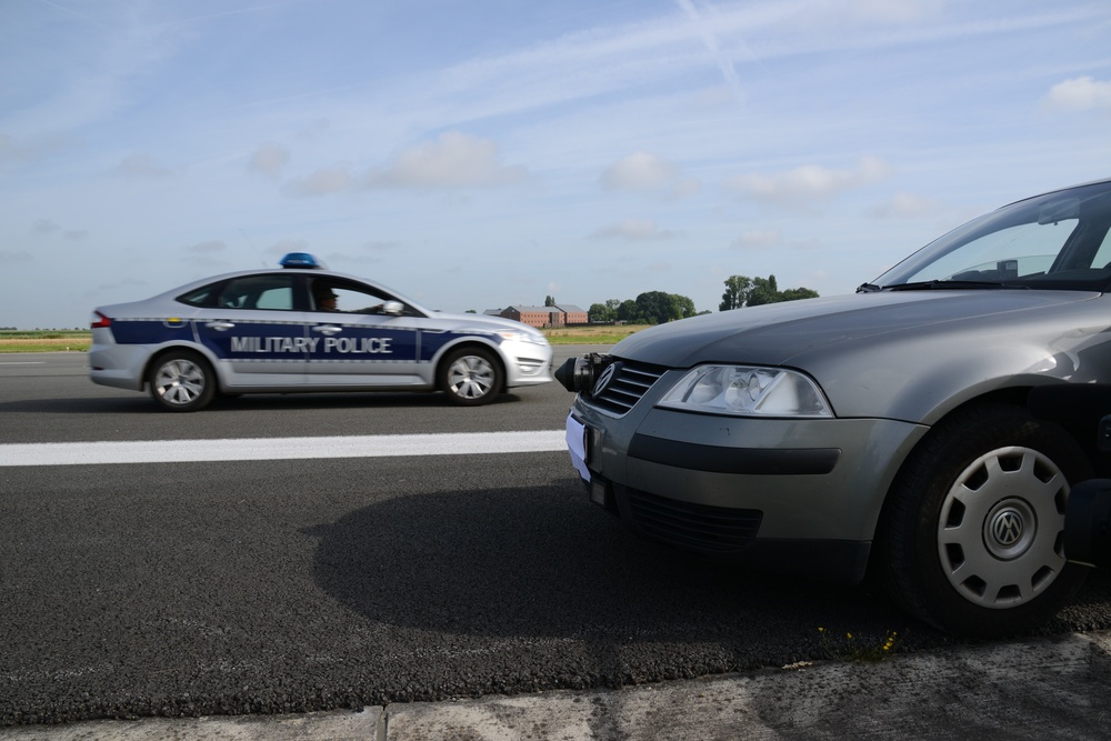 Police cars speedometers calibration