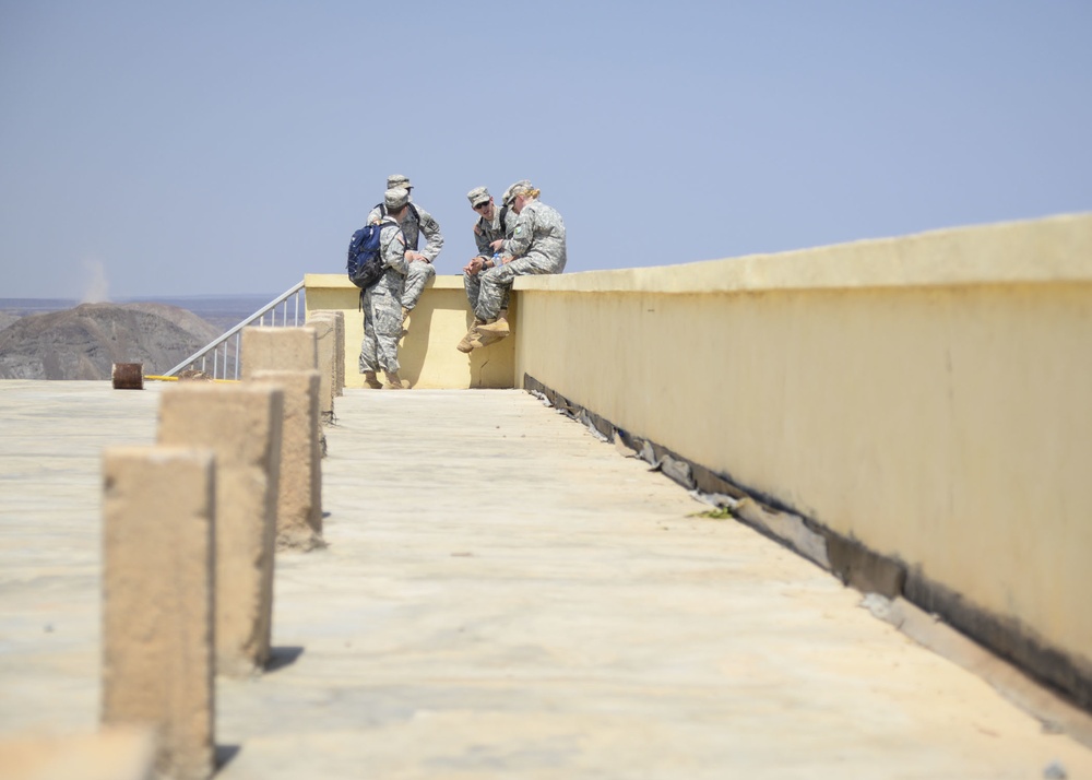 ROTC cadets experience Djiboutian military culture
