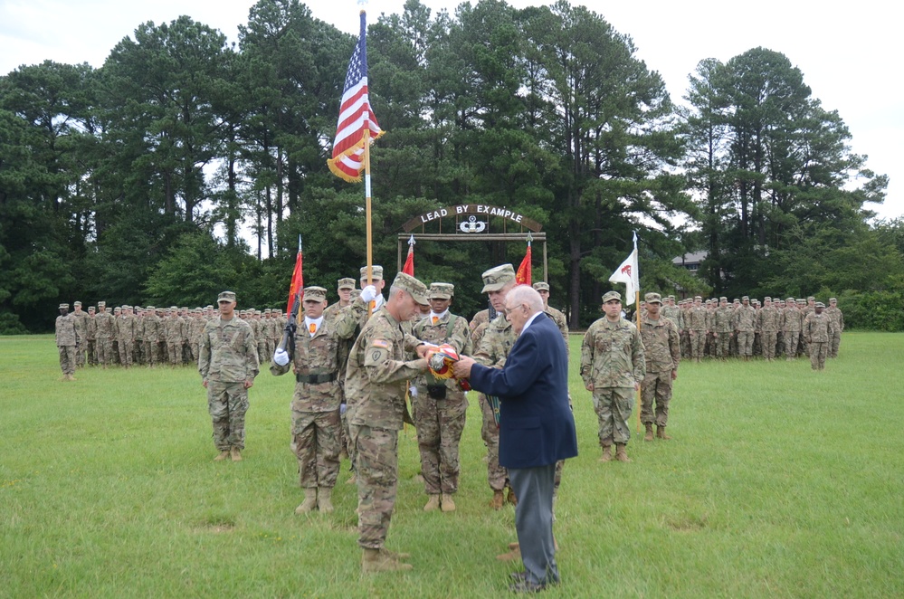 3rd Battalion, 321st Field Artillery Regiment holds Casing Ceremony; ready to support Operation Inherent Resolve