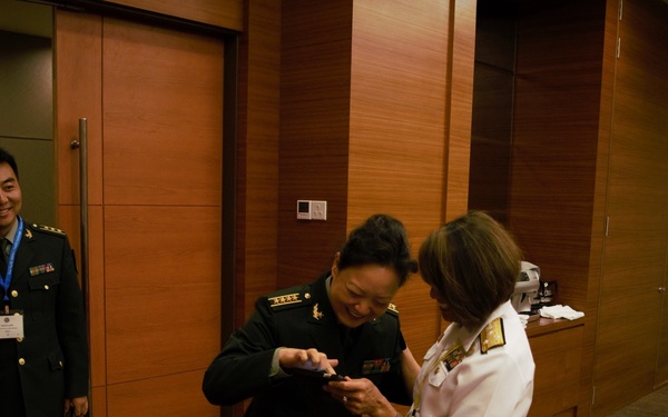 VADM Bono Meets with Chinese Delegation