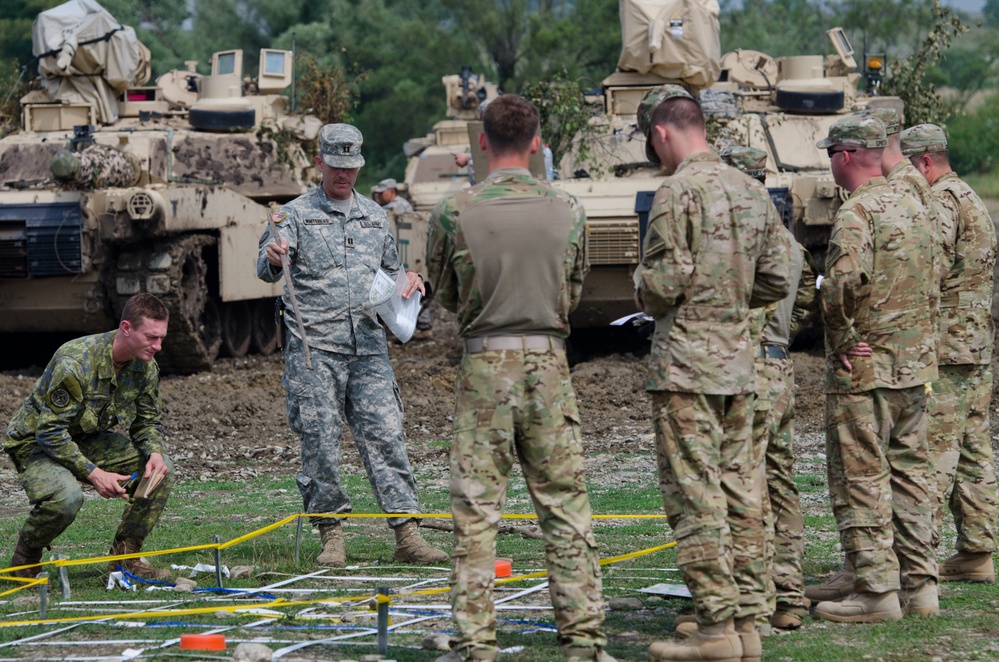 Briefing the plan