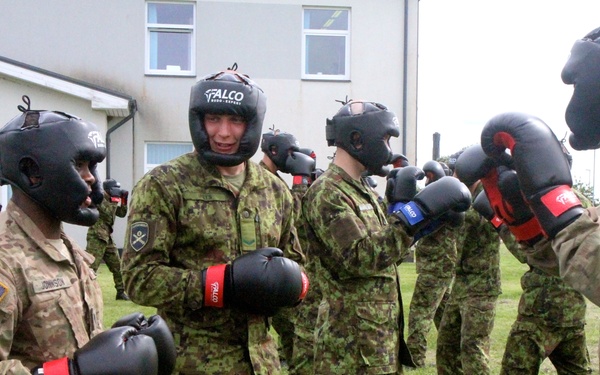 Speed and Power Soldiers go through Estonian basic training