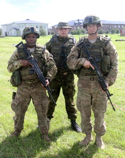 Speed and Power Soldiers go through Estonian basic training