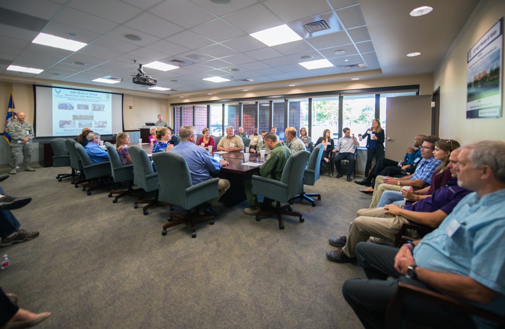 Travis Air Force Base Honorary Commander Tour of 60 Medical Group