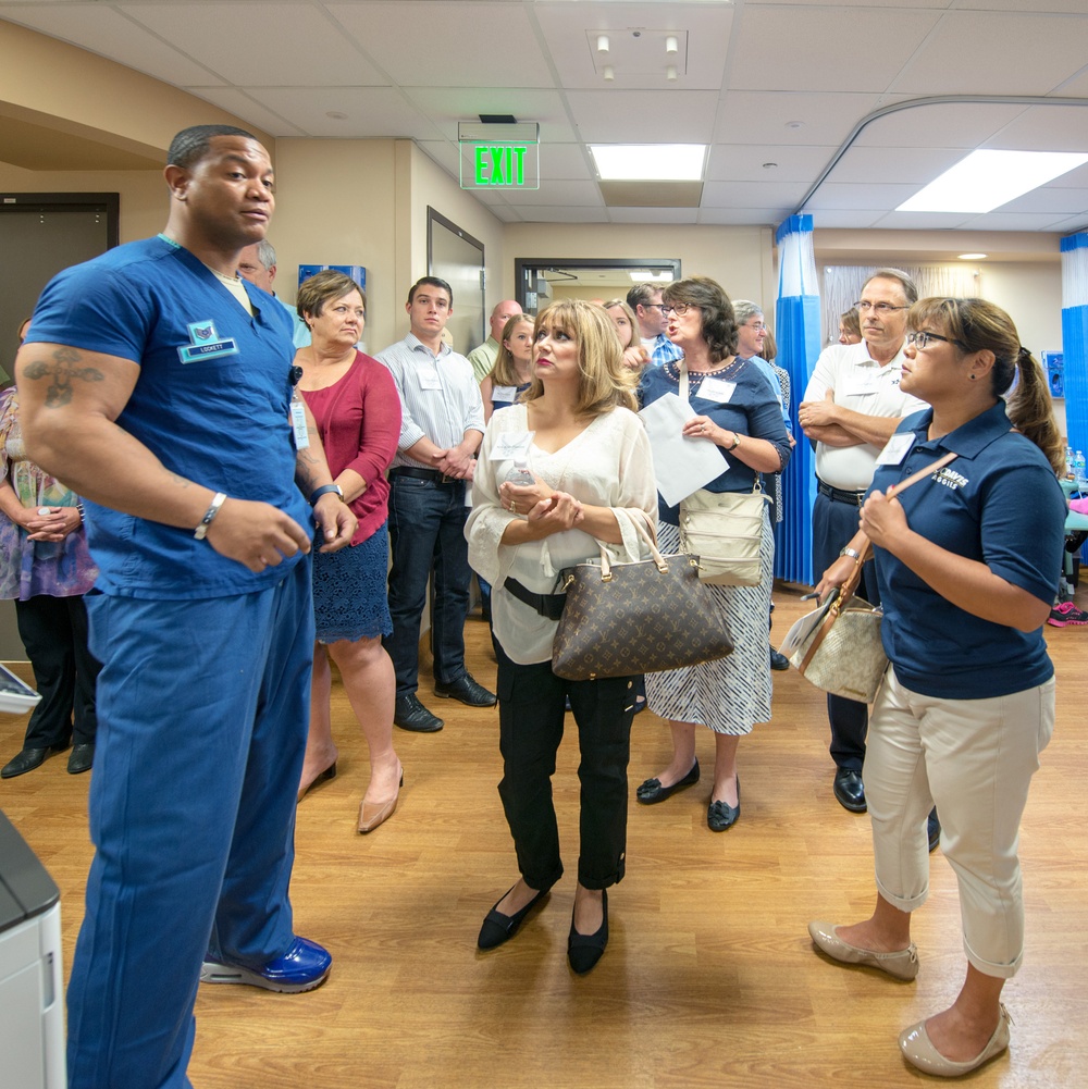 Travis Air Force Base Honorary Commander Tour of 60 Medical Group