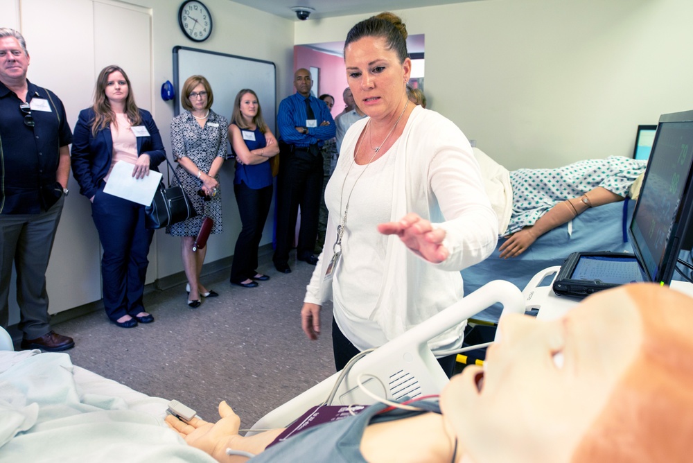 Travis Air Force Base Honorary Commander Tour of 60 Medical Group