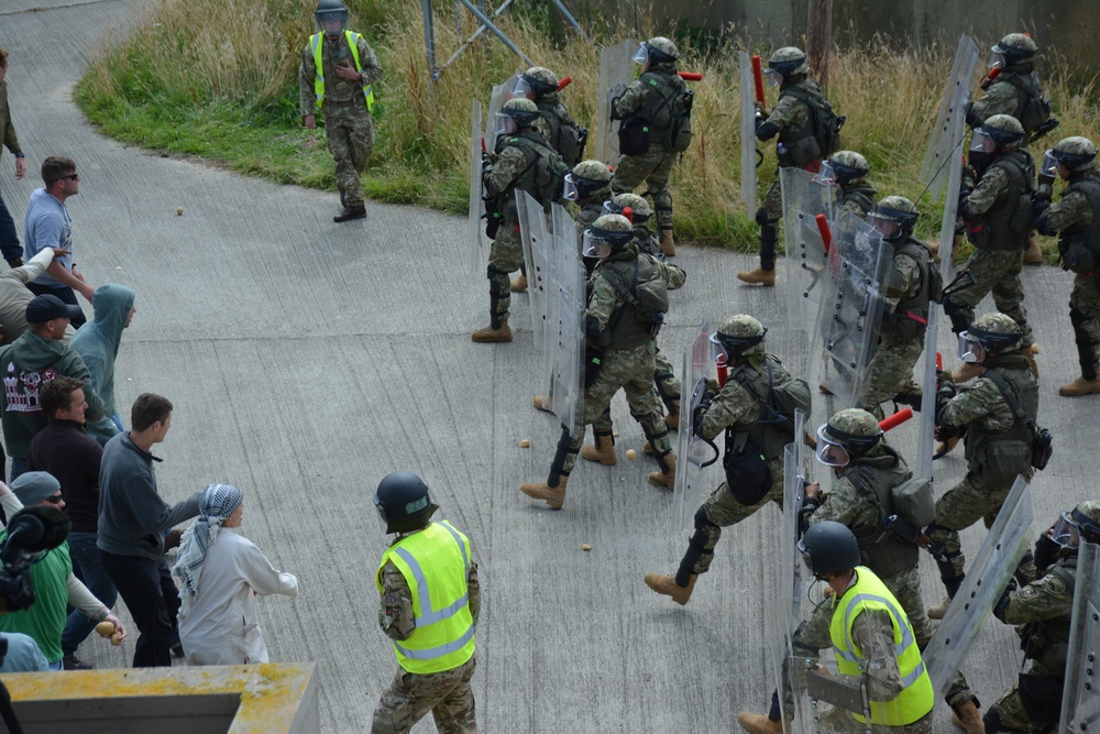 Arizona National Guard Soldiers participate in multi-national training exercise