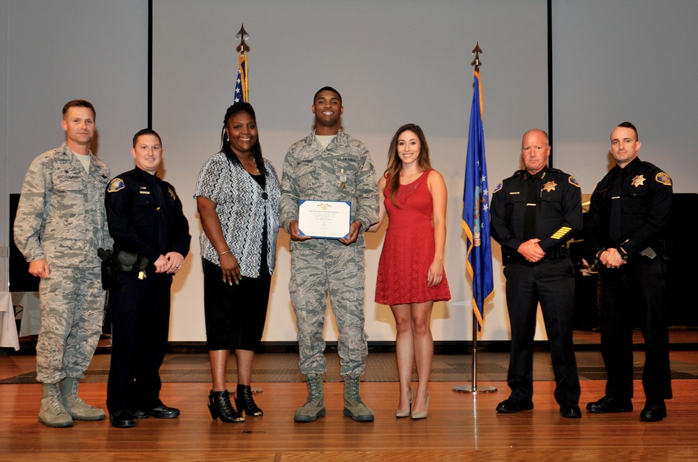 Beale Airman recognized for heroic act, saving life
