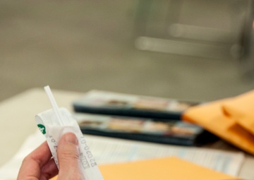 Soldier, survivor urges others to help