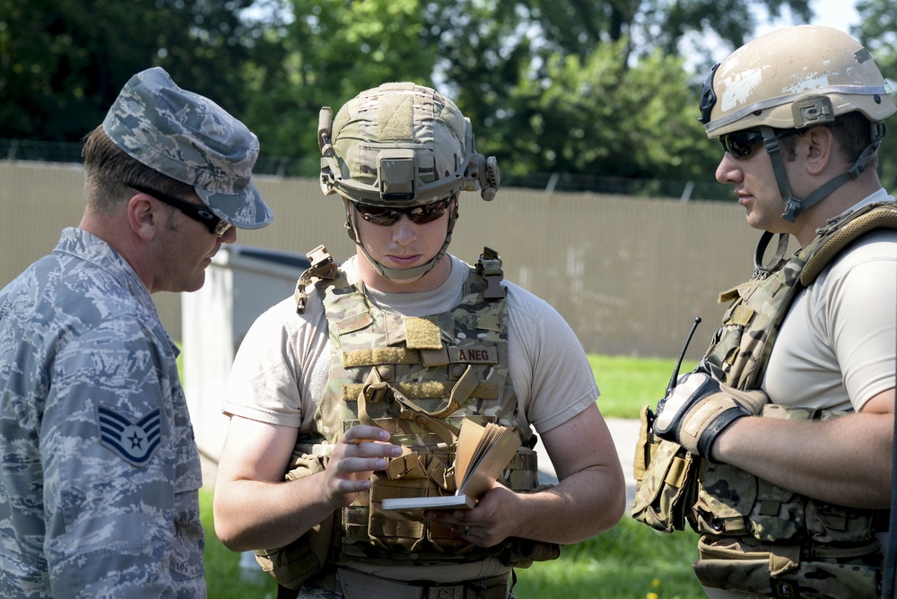 WPAFB Holds Base Exercise