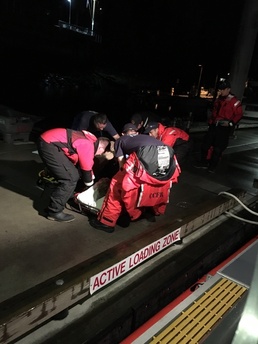Coast Guard, EMTs medevac cruise ship passenger near Juneau, Alaska
