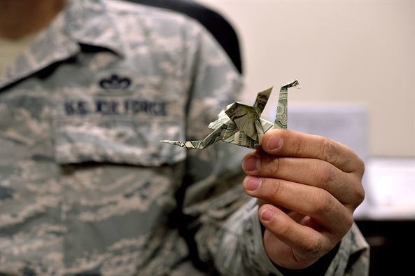 The shirt that folds