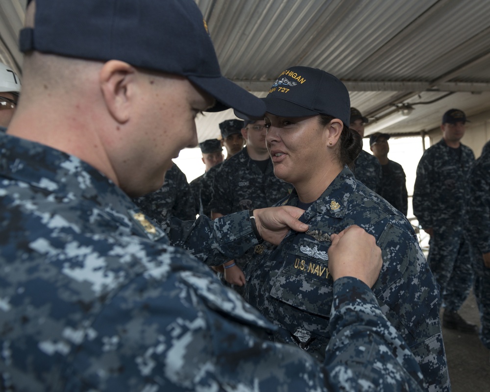 Milestones reached for Enlisted Women on Submarines