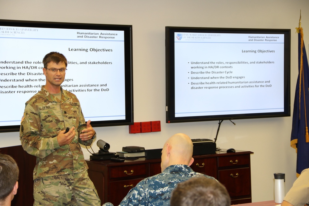 RHC-P leads lecture on global health engagements in the Pacific