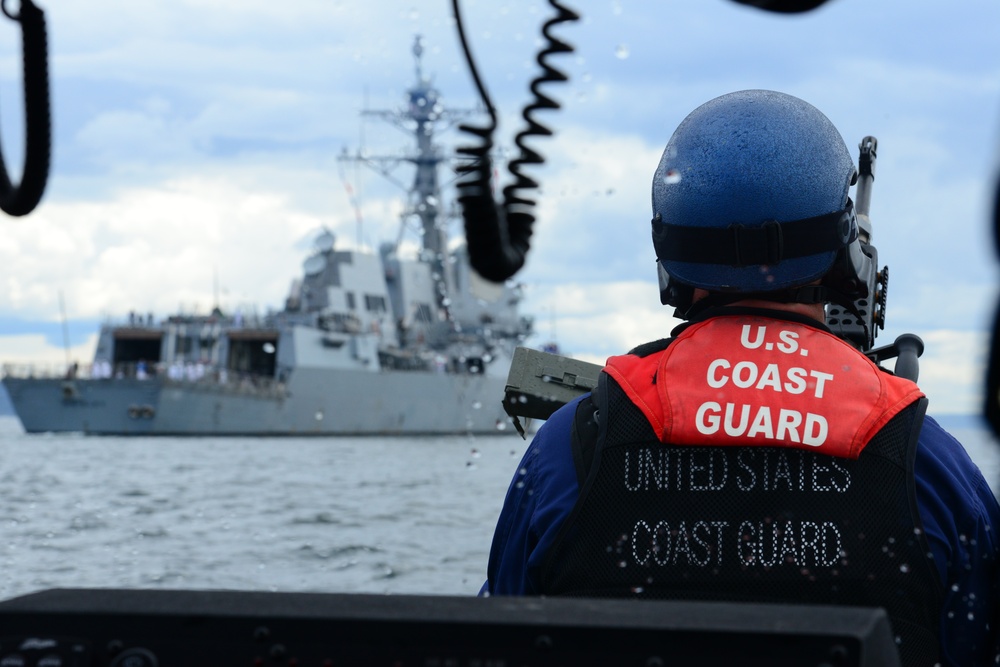 Coast Guard participates in Seattle's 67th Annual Seafair Parade of Ships