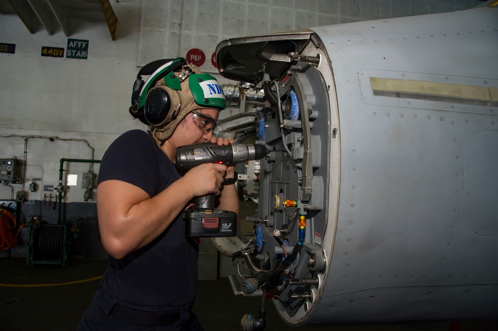USS Dwight D. Eisenhower Deployment