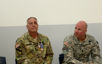 General Wilz hosts change of responsibility for NHQSa command senior enlisted leader