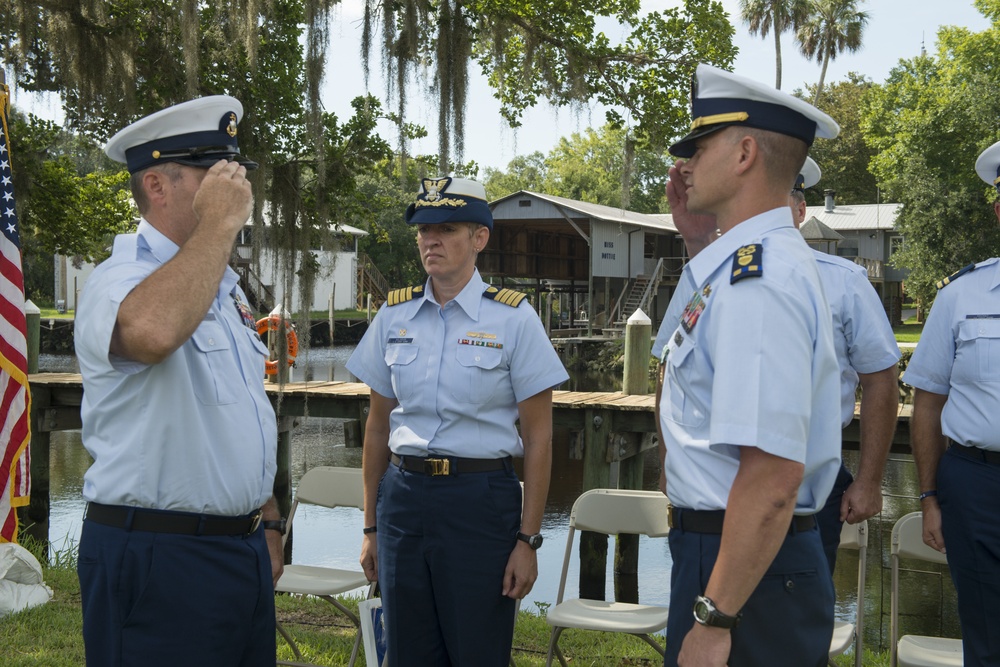 Coast Guard Station Yankeetown receives new officer-in-charge