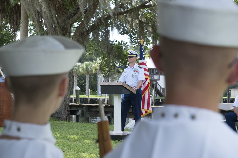 Coast Guard Station Yankeetown receives new officer-in-charge