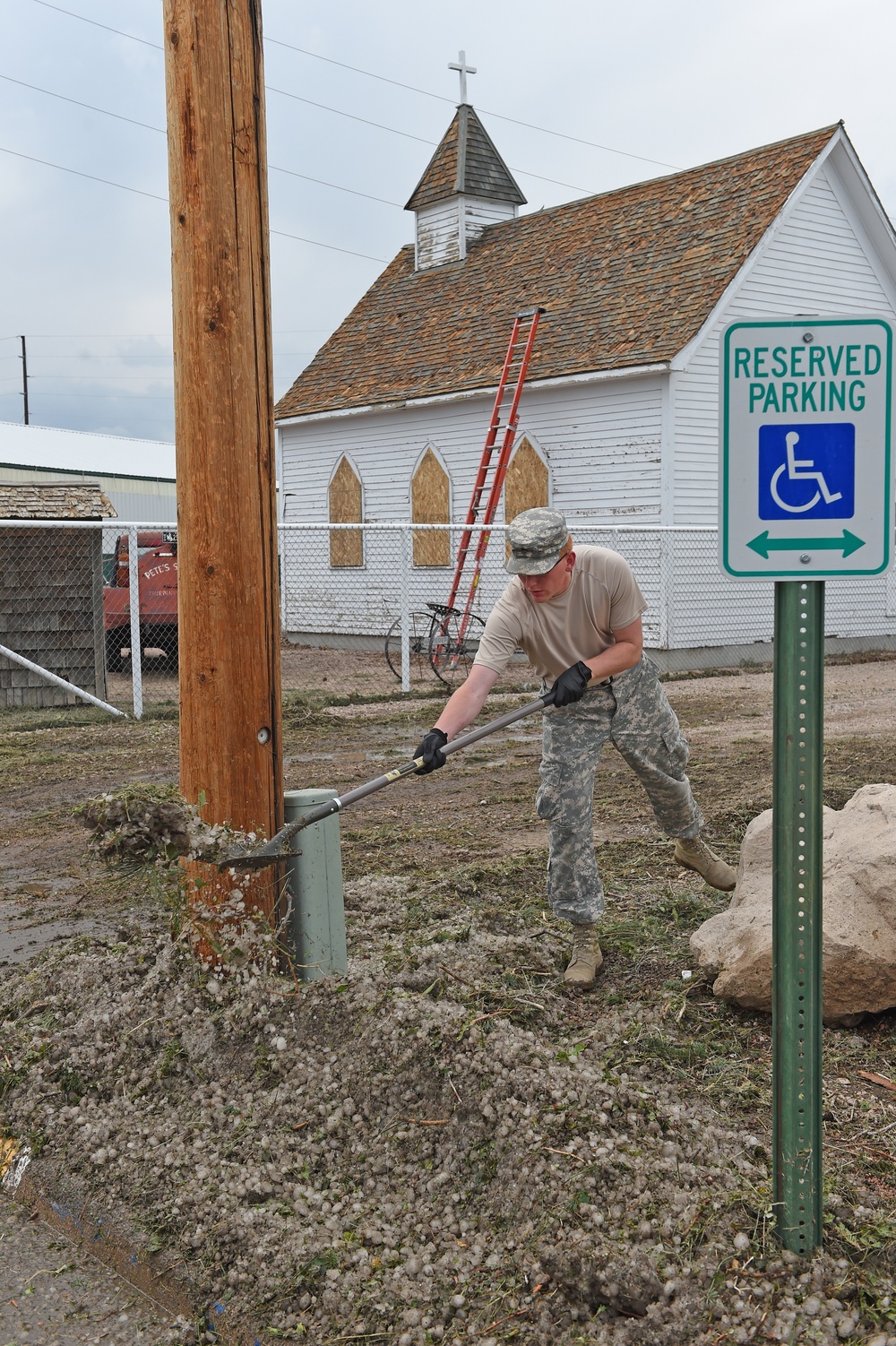 Wyo. National Guard activated to assist Pine Bluffs residents