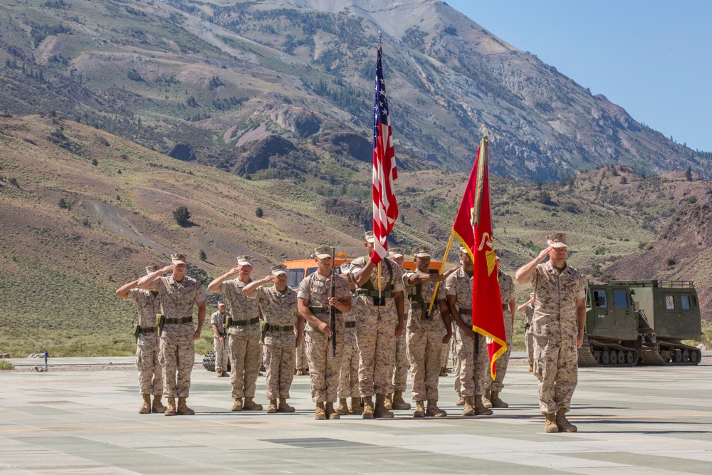 MCMWTC welcome new Sgt. Maj.