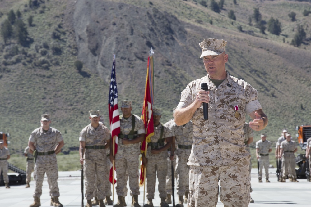 MCMWTC welcome new Sgt. Maj.