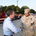 Army Reserve soldiers meet local mayor at National Night Out
