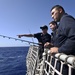 USS Shoup participates in a fish call during RIMPAC