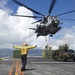 CH-53E offloads Humvee From America