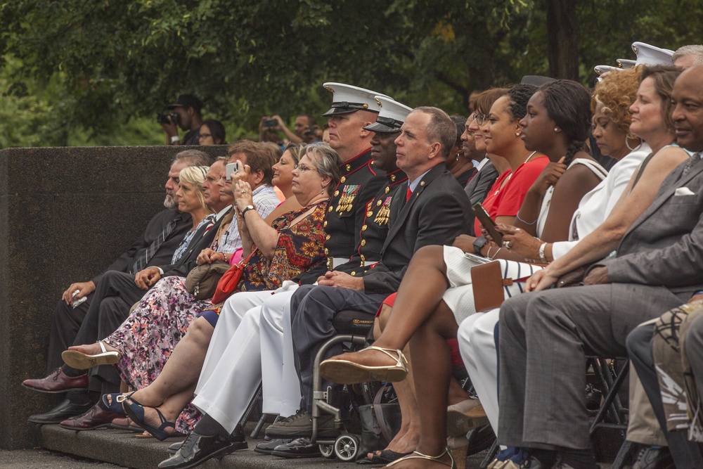 Marine Corps War Memorial Sunset Parade, June 28, 2016