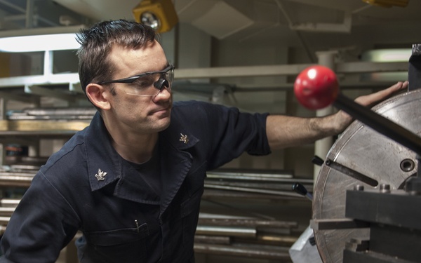 Sailors at work