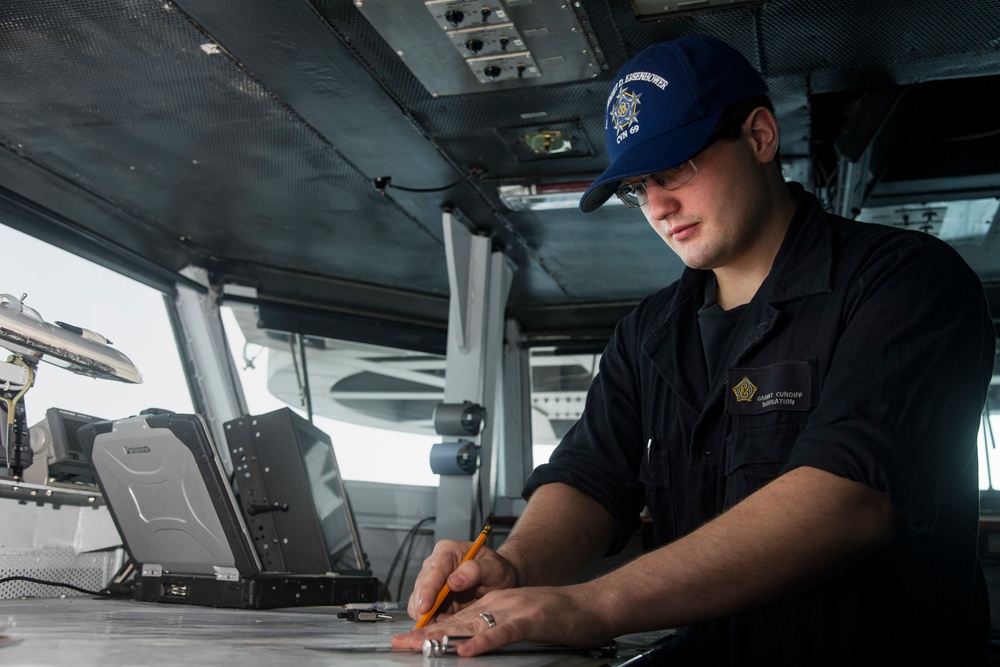 USS Dwight D. Eisenhower Deployment