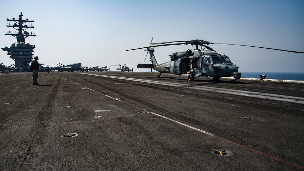 USS Dwight D. Eisenhower Deployment