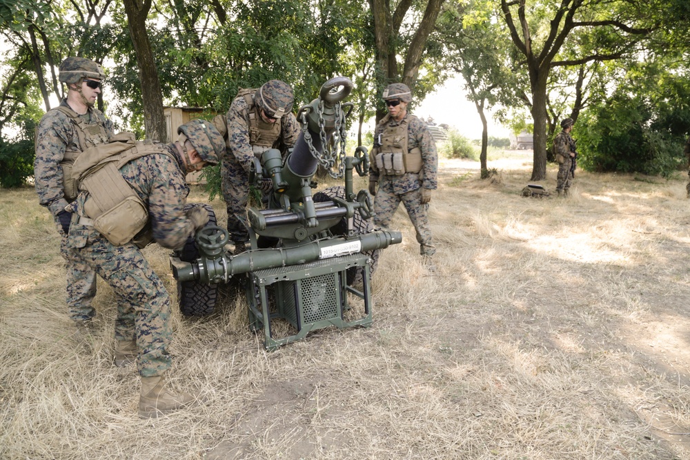 22nd MEU Marines and Ukrainian Marines Conduct Exercise Sea Breeze 2016