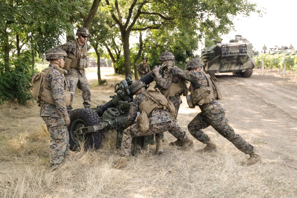 22nd MEU Marines and Ukrainian Marines Conduct Exercise Sea Breeze 2016