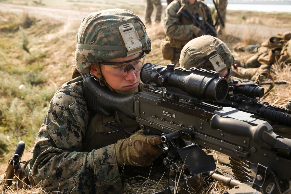 22nd MEU Marines and Ukrainian Marines Conduct Exercise Sea Breeze 2016