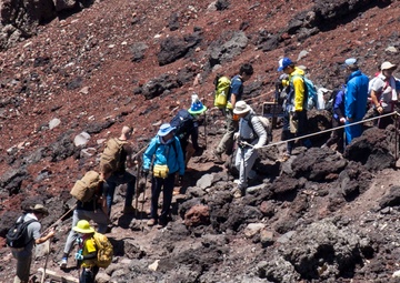 MWSS-171 conquers Mount Fuji, holds mess night